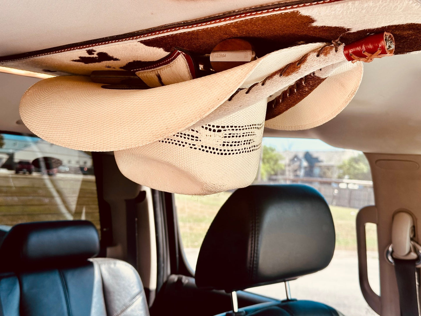JM Paint Gun Holster Cowboy Hat Rack Edition - JM Ranch Snap Racks