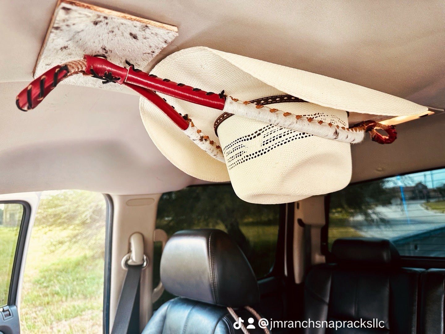JM Red Wolf Cowboy Hat Rack Edition - JM Ranch Snap Racks