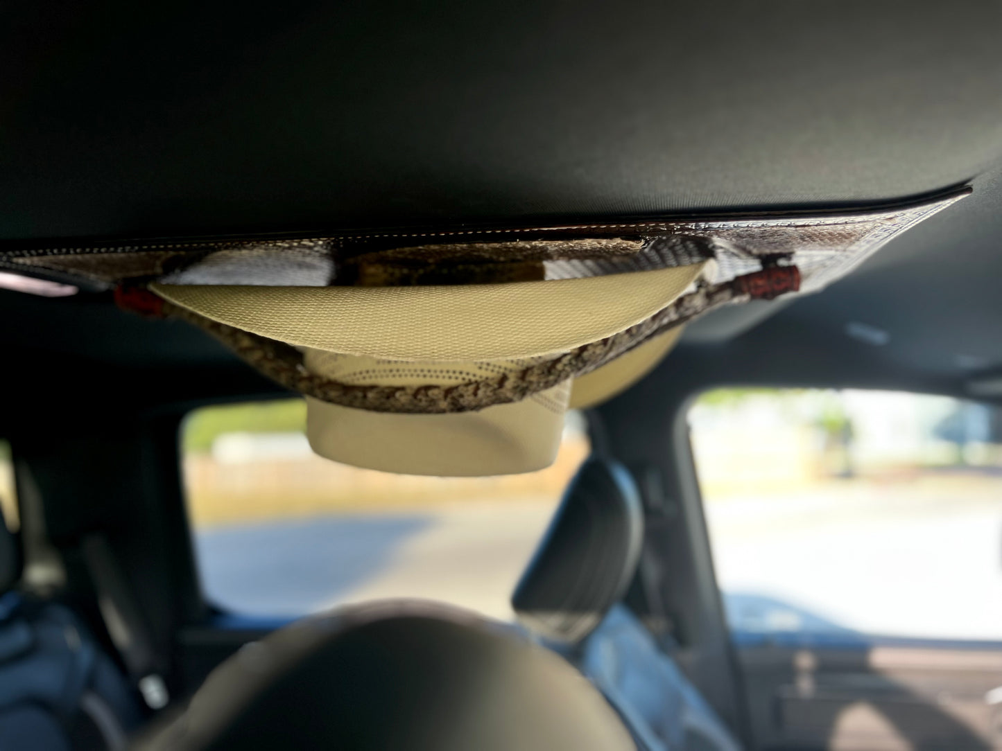 Jesse Marroquin’s Rattlesnake Gun Holster, Mag, & Knife Sheath Cowboy Hat Rack