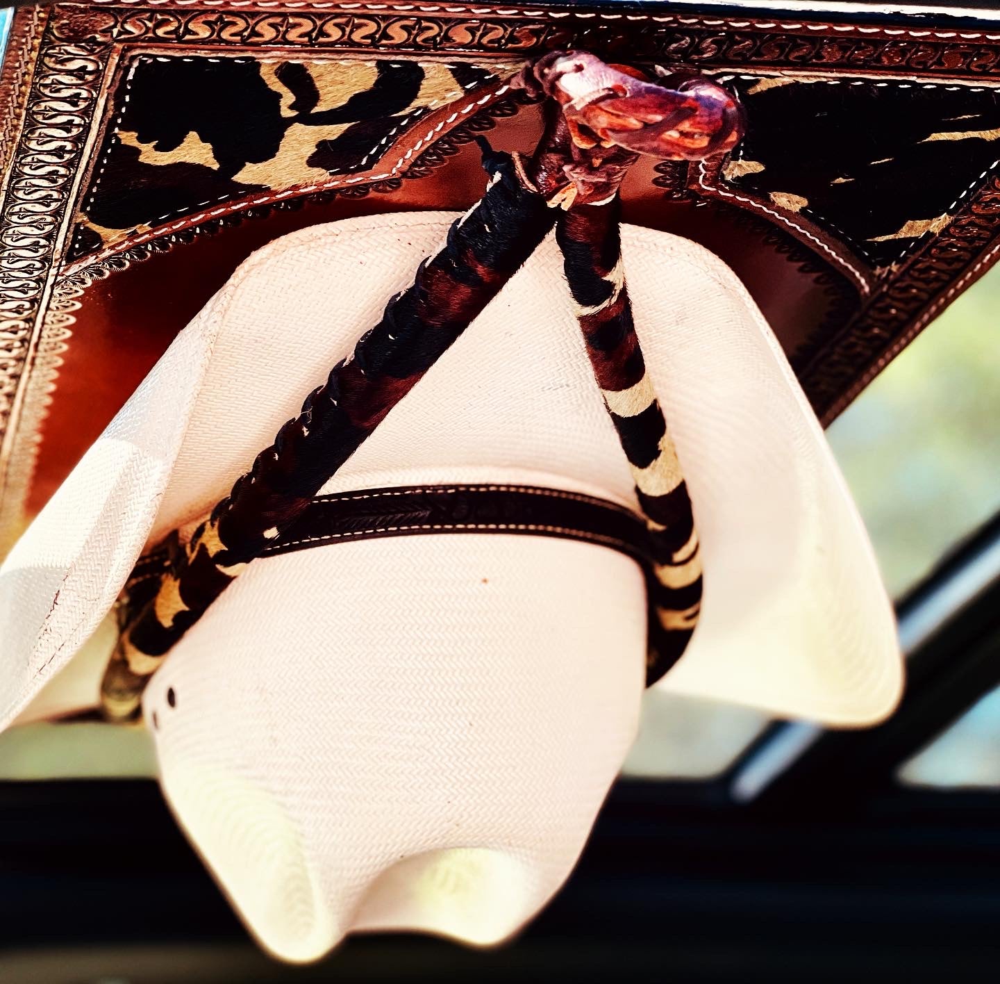 Jesse Marroquin’s Special Armed Forces Edition Gun Holster Cowboy Hat Rack - JM Ranch Snap Racks
