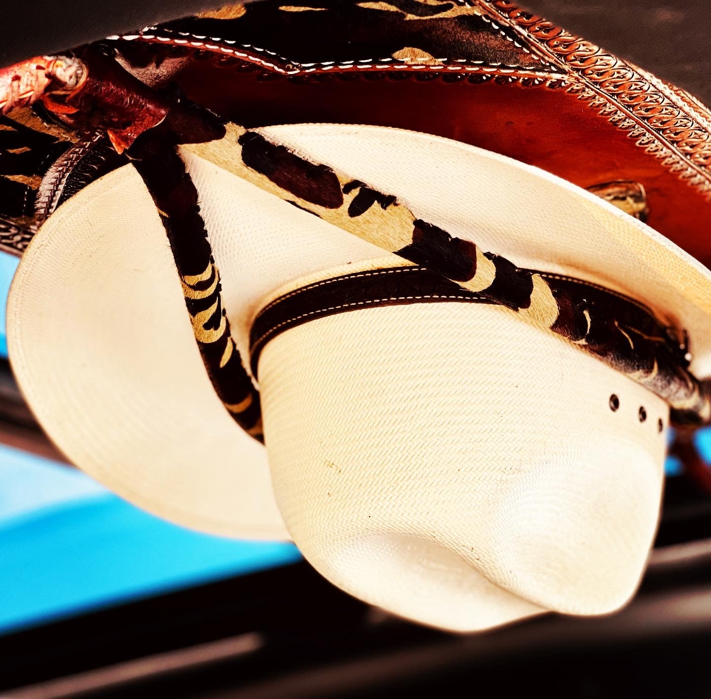 Jesse Marroquin’s Special Armed Forces Edition Gun Holster Cowboy Hat Rack - JM Ranch Snap Racks