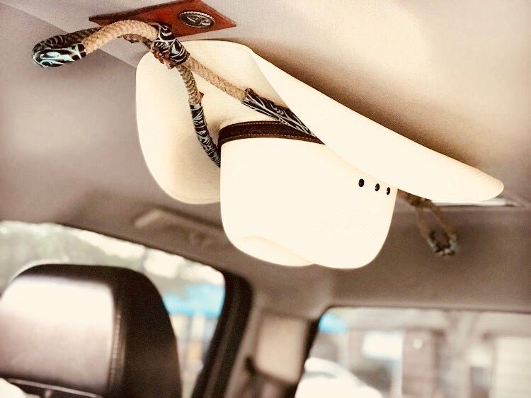 JM Agave Blue Cowboy Hat Rack - JM Ranch Snap Racks