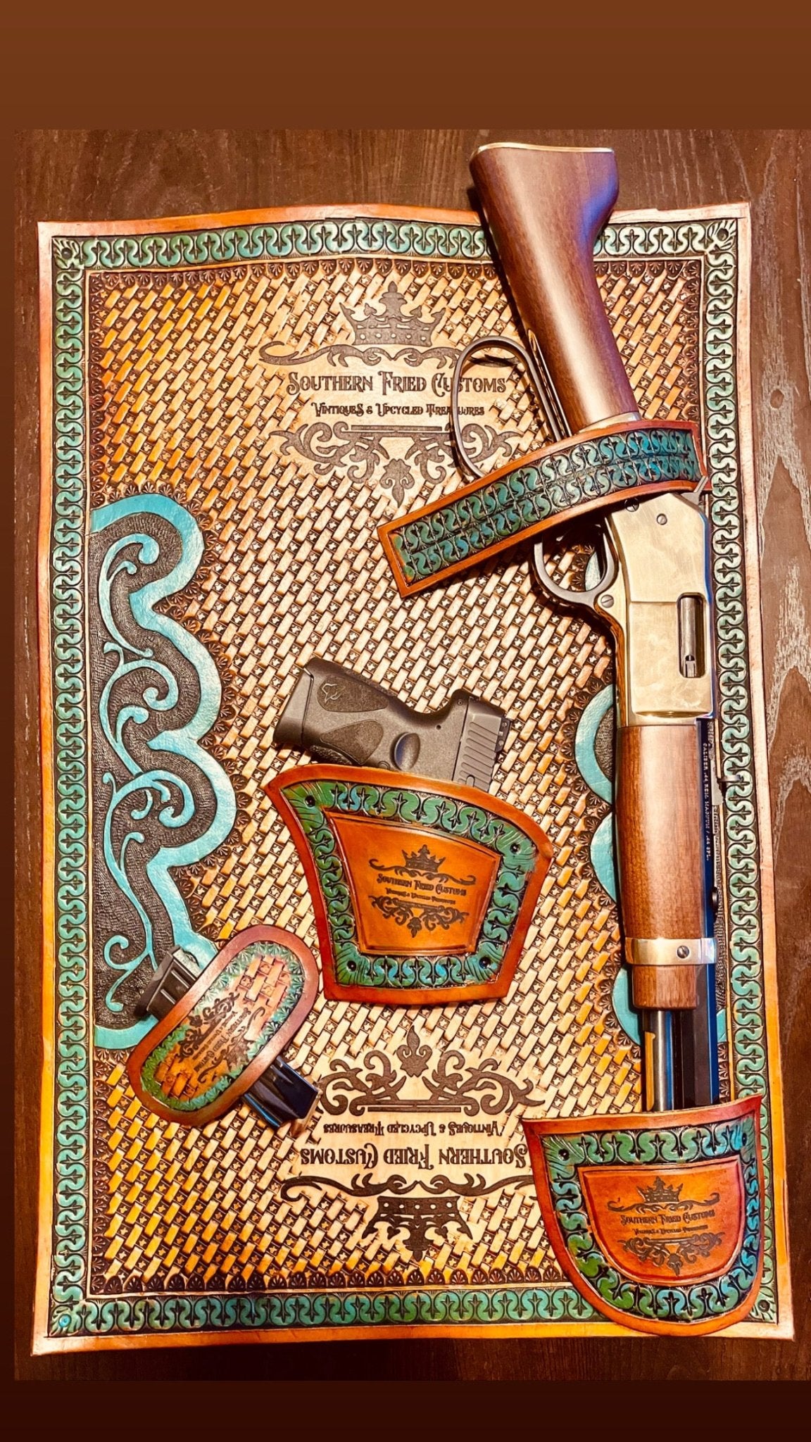 JM Battles Of Texas Edition Cowboy Hat Rack - JM Ranch Snap Racks