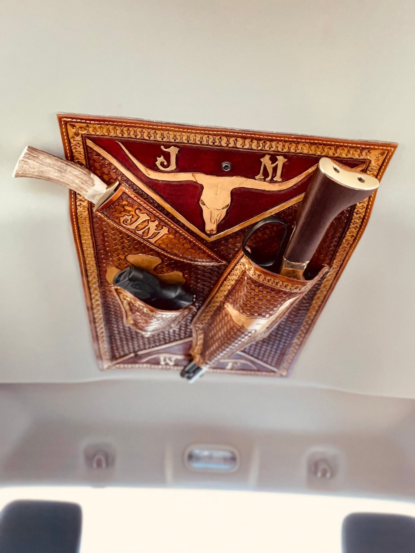 JM Battles Of Texas Edition Cowboy Hat Rack - JM Ranch Snap Racks