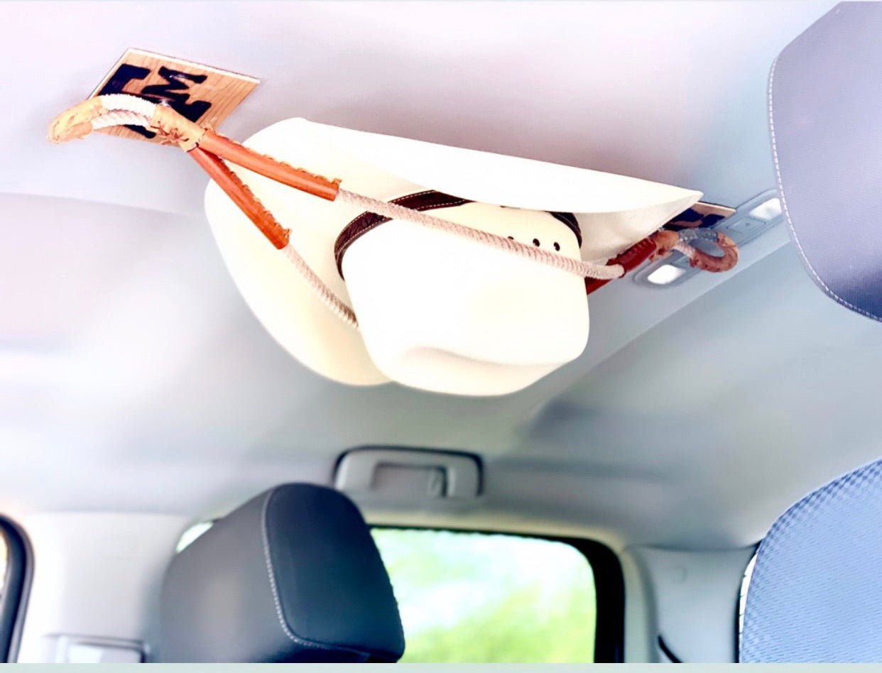 JM Bronco Riders Edition Cowboy Hat Rack - JM Ranch Snap Racks