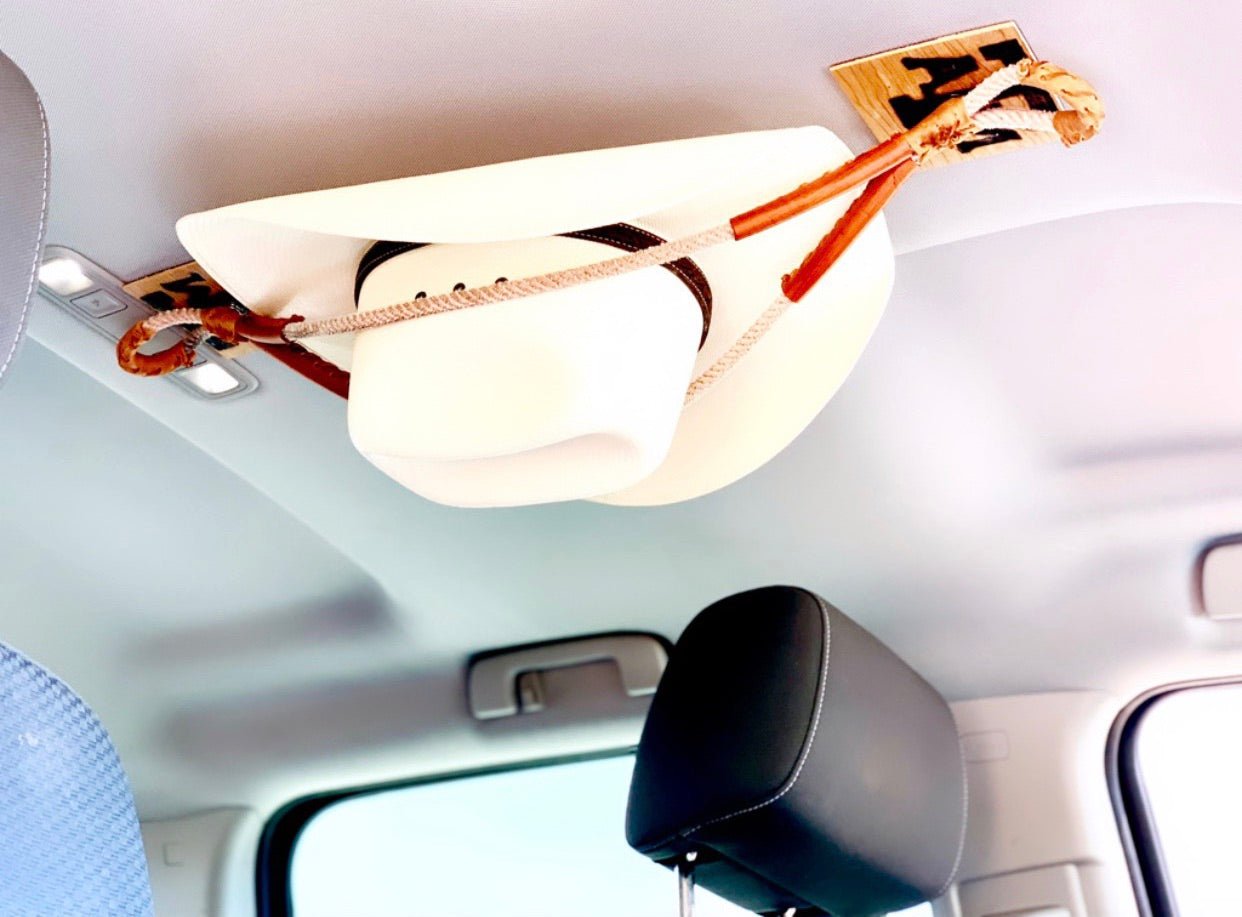 JM Bronco Riders Edition Cowboy Hat Rack - JM Ranch Snap Racks