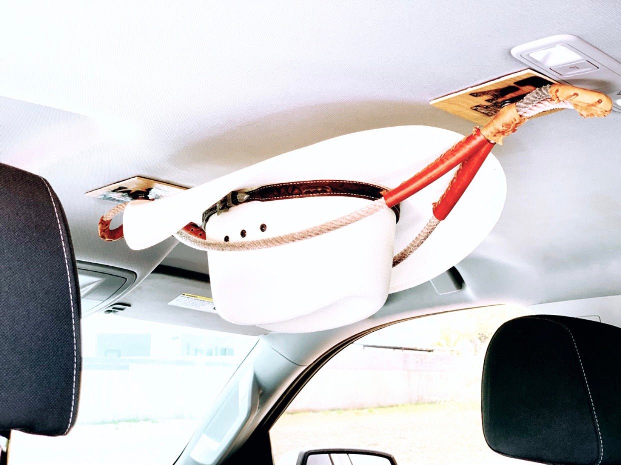 JM Bronco Riders Edition Cowboy Hat Rack - JM Ranch Snap Racks