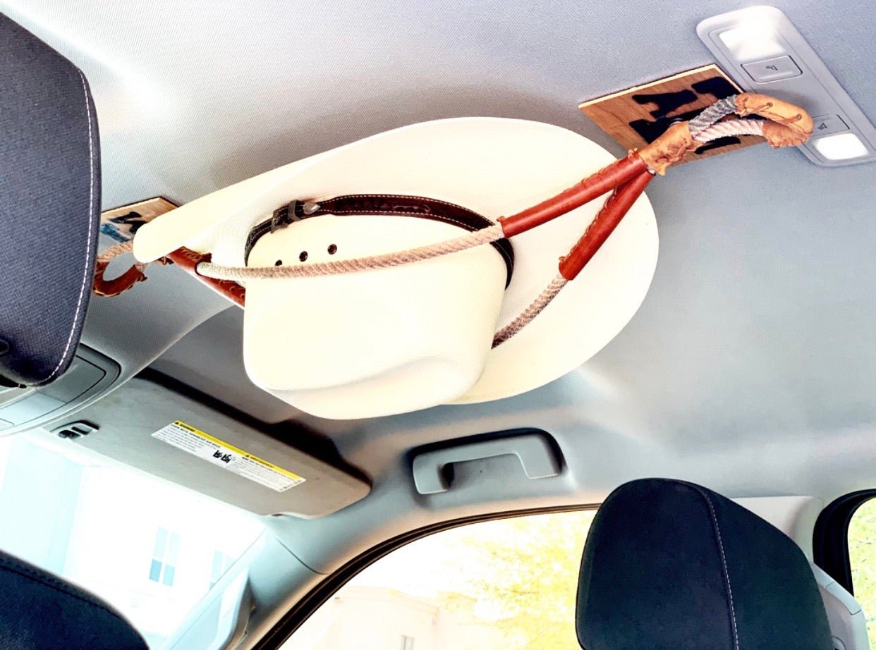 JM Bronco Riders Edition Cowboy Hat Rack - JM Ranch Snap Racks