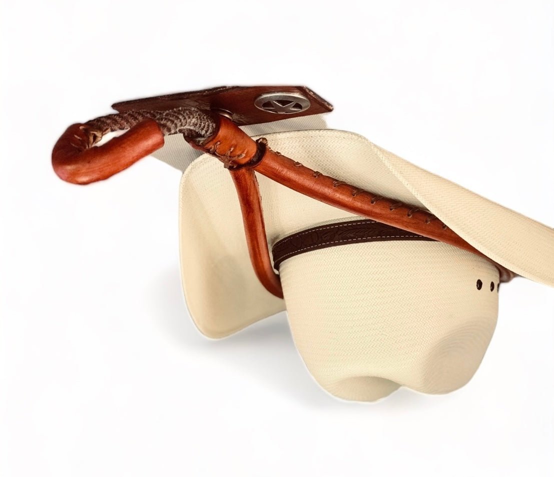 JM Buckskin Edition Cowboy Hat Rack - JM Ranch Snap Racks