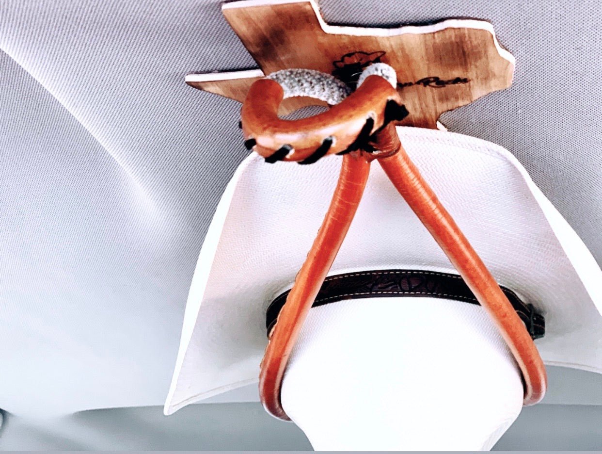 JM Buckskin Edition Cowboy Hat Rack - JM Ranch Snap Racks