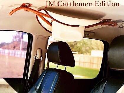 JM Cattlemen Edition Cowboy Hat Rack - JM Ranch Snap Racks