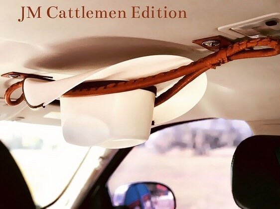 JM Cattlemen Edition Cowboy Hat Rack - JM Ranch Snap Racks