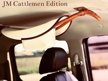 JM Cattlemen Edition Cowboy Hat Rack - JM Ranch Snap Racks