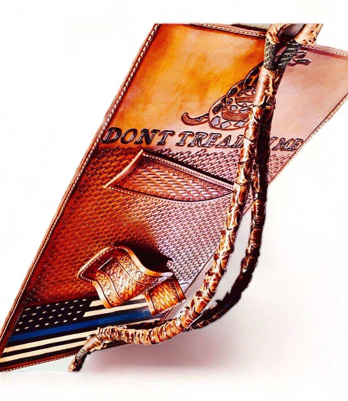 JM Don’t Thread On Me Cowboy Hat Rack Edition - JM Ranch Snap Racks