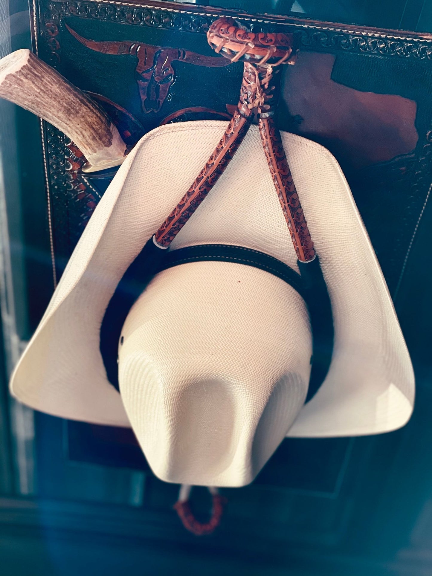 JM El Dorado Edition Cowboy Hat Rack - JM Ranch Snap Racks