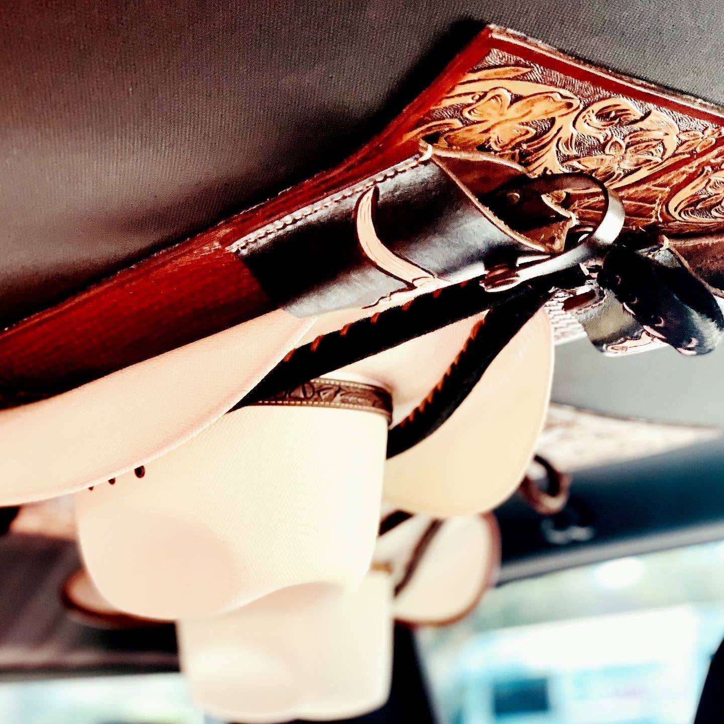 JM El Toro Prieto Edition Cowboy Hat Rack - JM Ranch Snap Racks