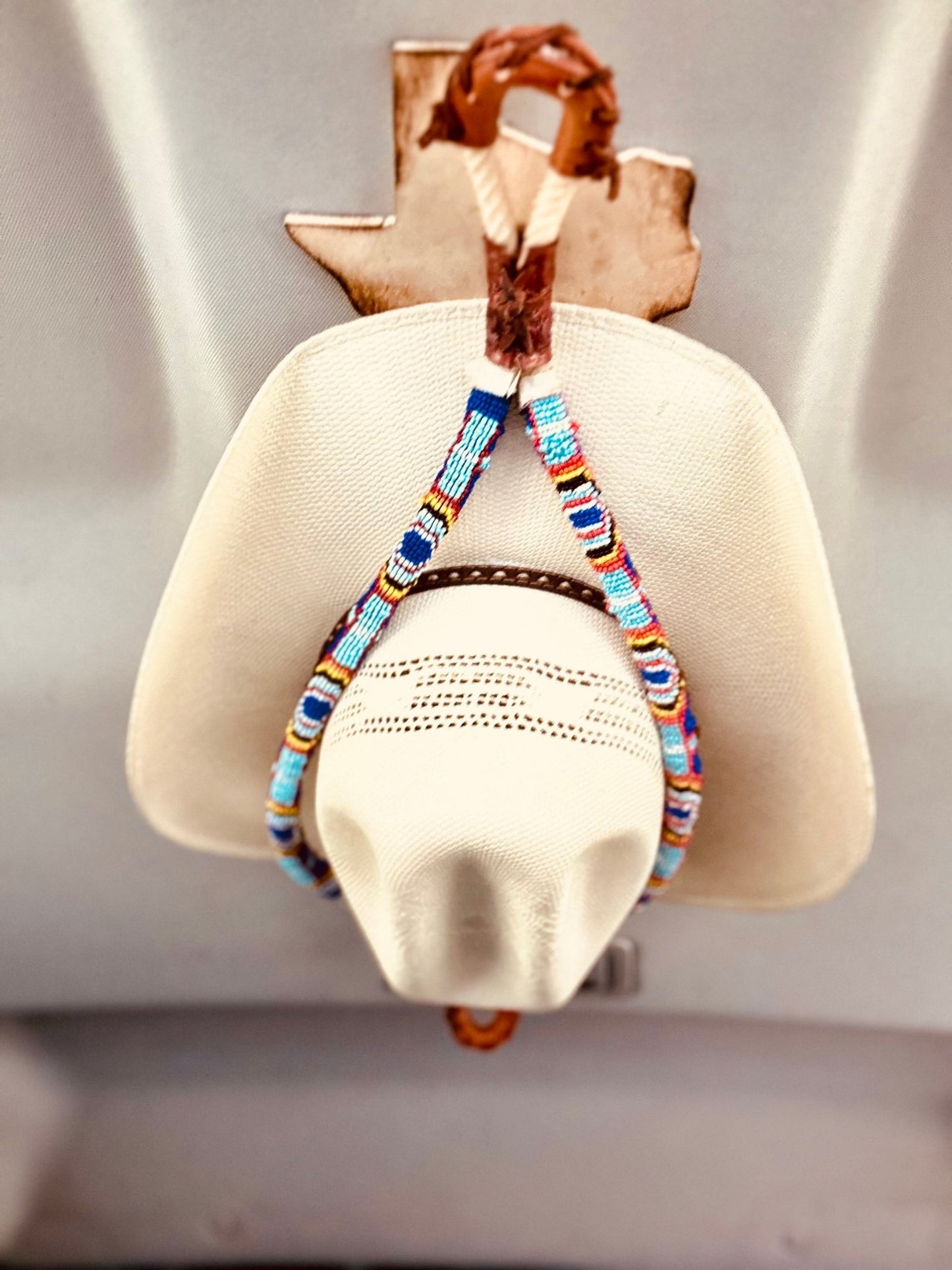 JM Native American Team Ropers Cowboy Hat Rack Edition - JM Ranch Snap Racks