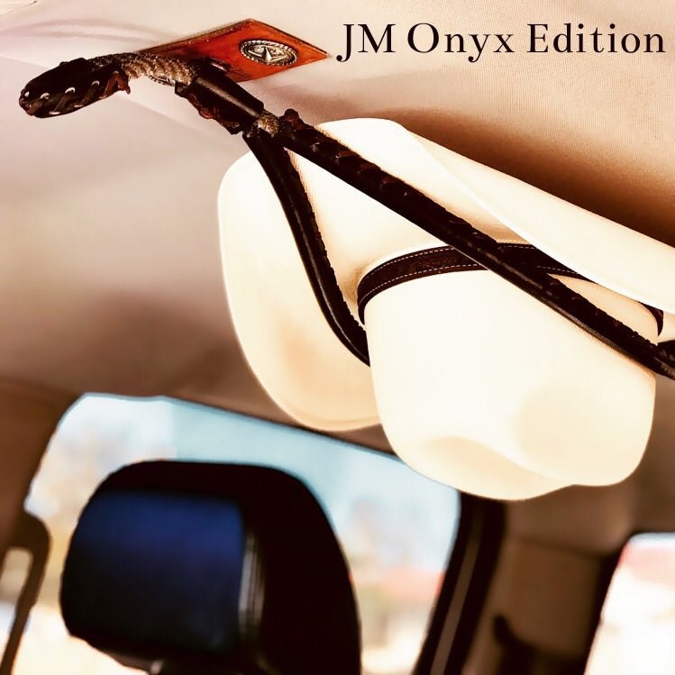JM Onyx Edition Cowboy Hat Rack - JM Ranch Snap Racks