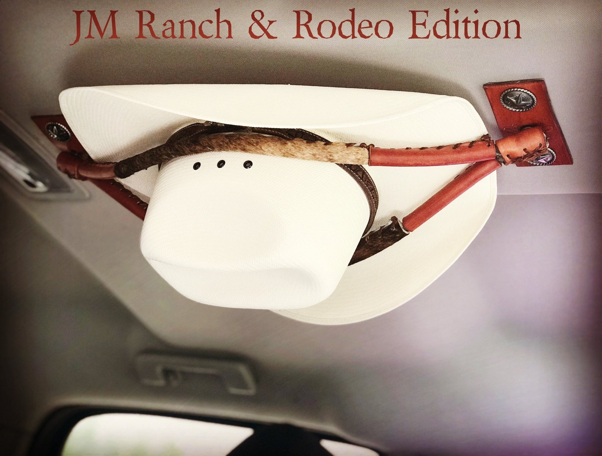 JM Ranch & Rodeo Edition Cowboy Hat Rack - JM Ranch Snap Racks