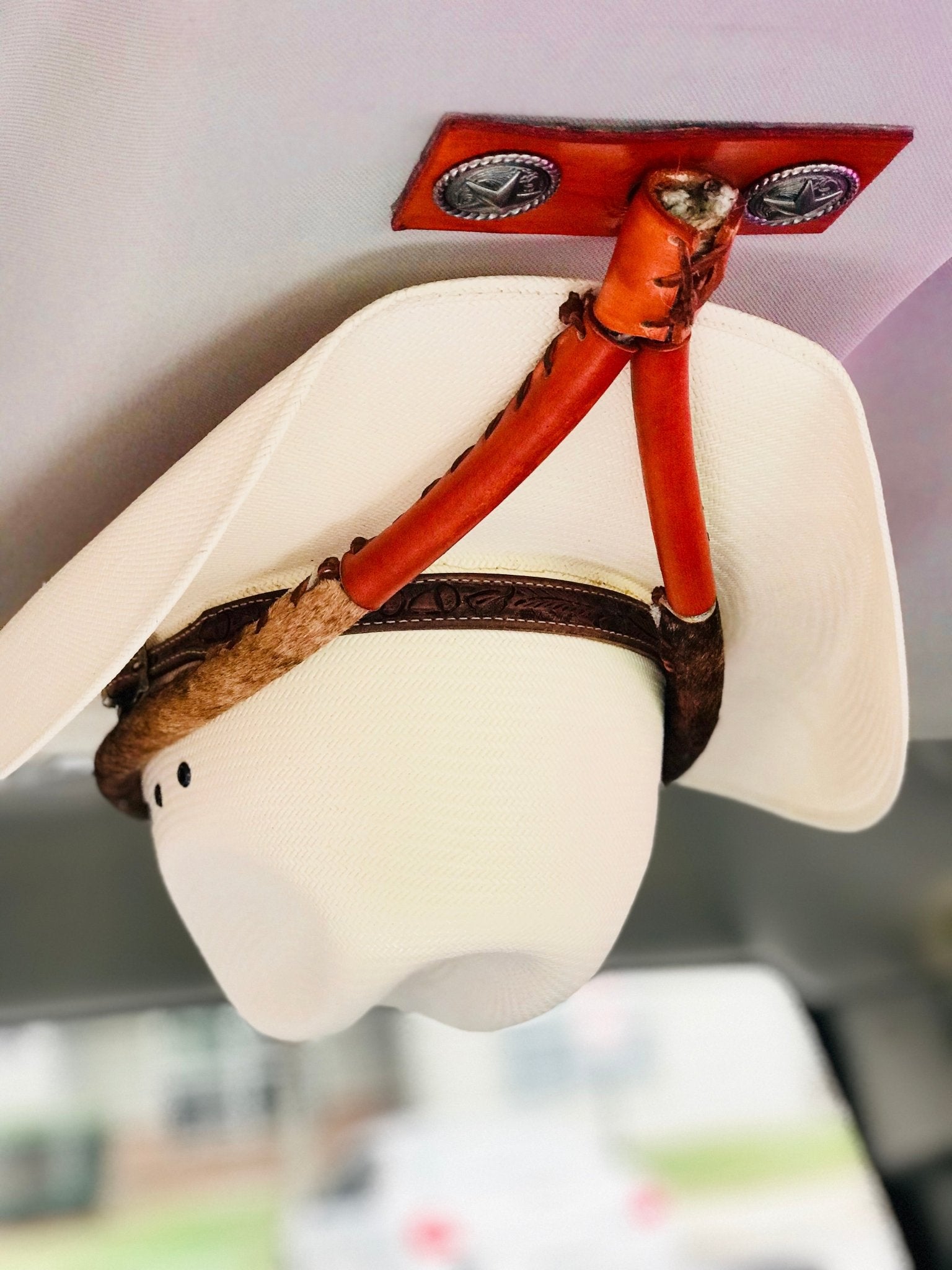 JM Ranch & Rodeo Edition Cowboy Hat Rack - JM Ranch Snap Racks