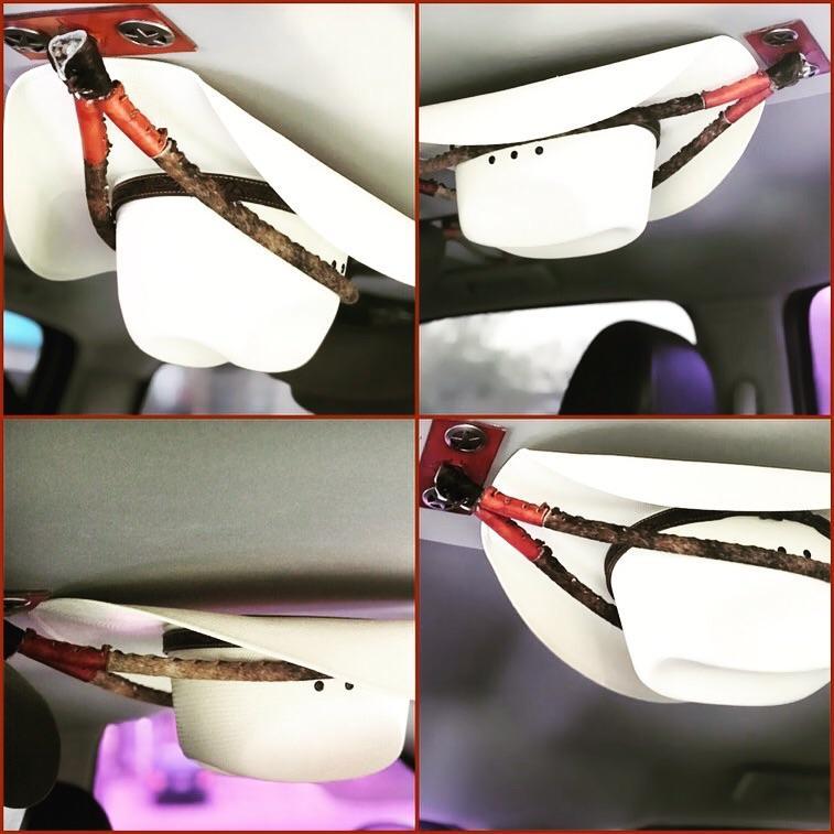 JM Ranch & Rodeo Edition Cowboy Hat Rack - JM Ranch Snap Racks