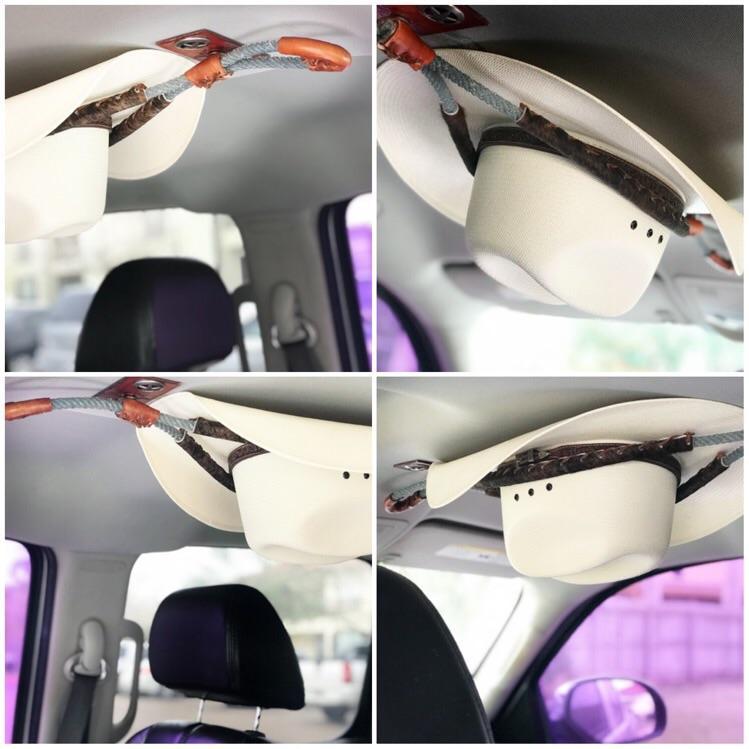 JM Rawhide Edition Cowboy Hat Rack - JM Ranch Snap Racks