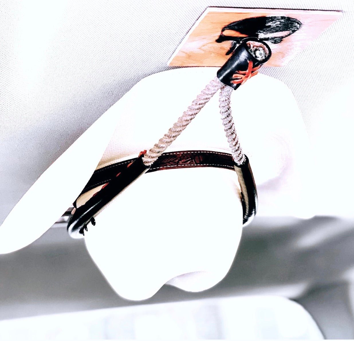 JM Ring Of Fire Edition Cowboy Hat Rack - JM Ranch Snap Racks