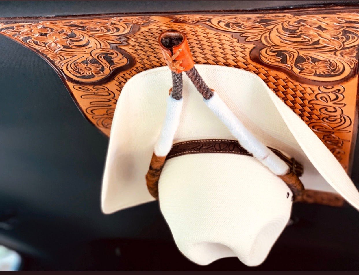 JM Texas Brindle Edition Cowboy Hat Rack - JM Ranch Snap Racks