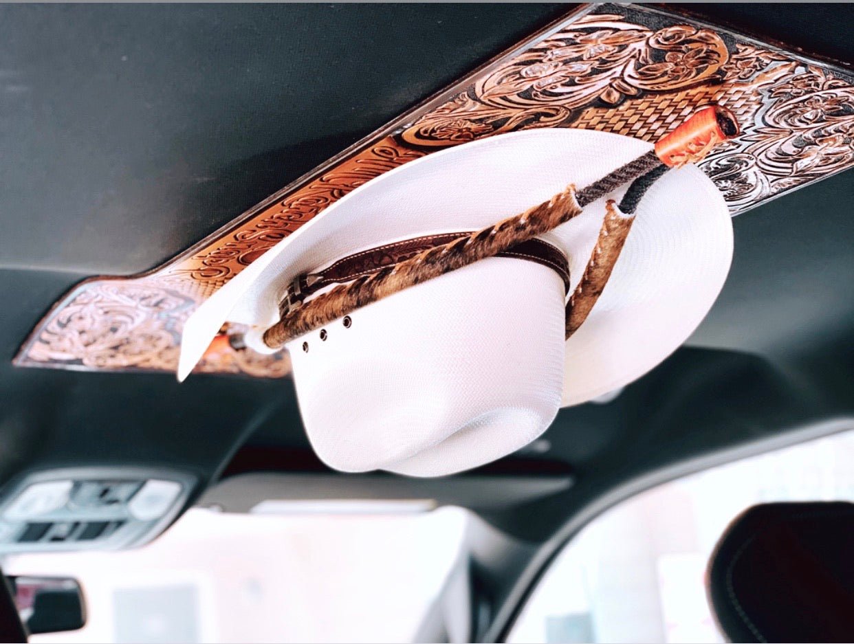 JM Texas Brindle Edition Cowboy Hat Rack - JM Ranch Snap Racks