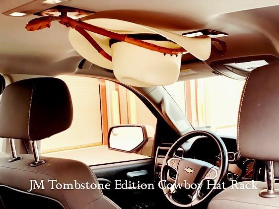 JM Tombstone Edition Cowboy Hat Rack - JM Ranch Snap Racks
