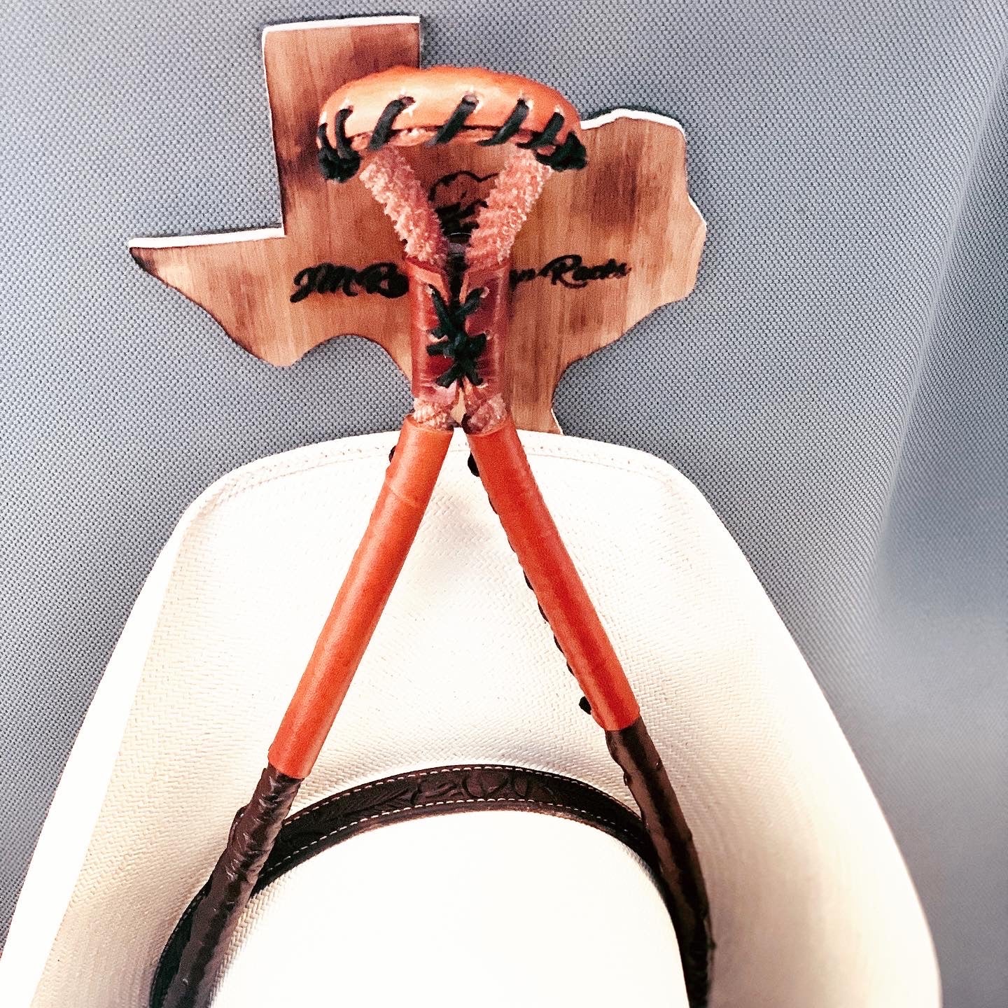 JM Tombstone Tomahawk Edition Cowboy Hat Rack - JM Ranch Snap Racks