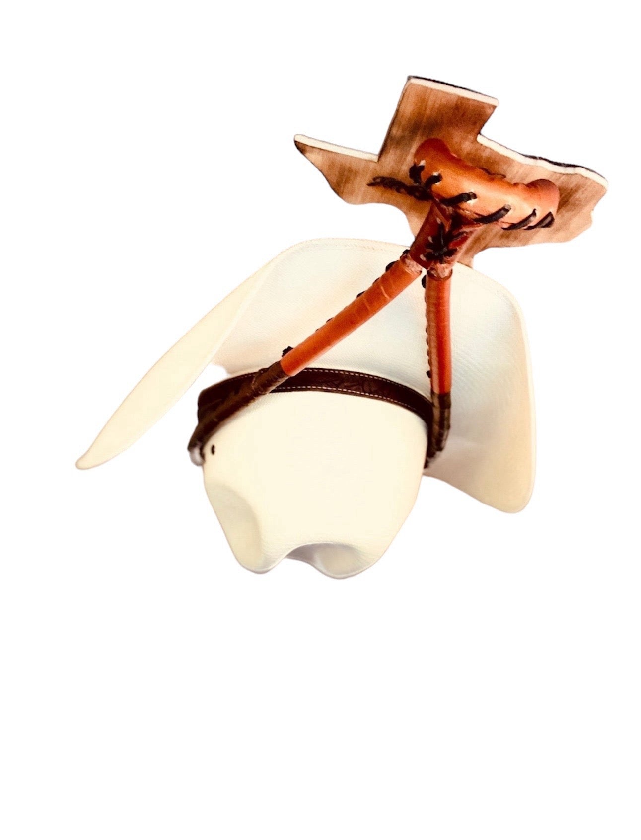 JM Tombstone Tomahawk Edition Cowboy Hat Rack - JM Ranch Snap Racks