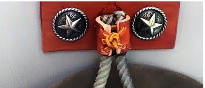 JM Tooled Serpentine Edition Cowboy Hat Rack - JM Ranch Snap Racks