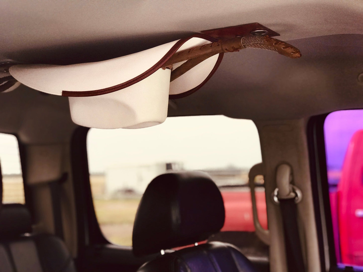 JM Trail Rider Cowboy Hat Rack - JM Ranch Snap Racks