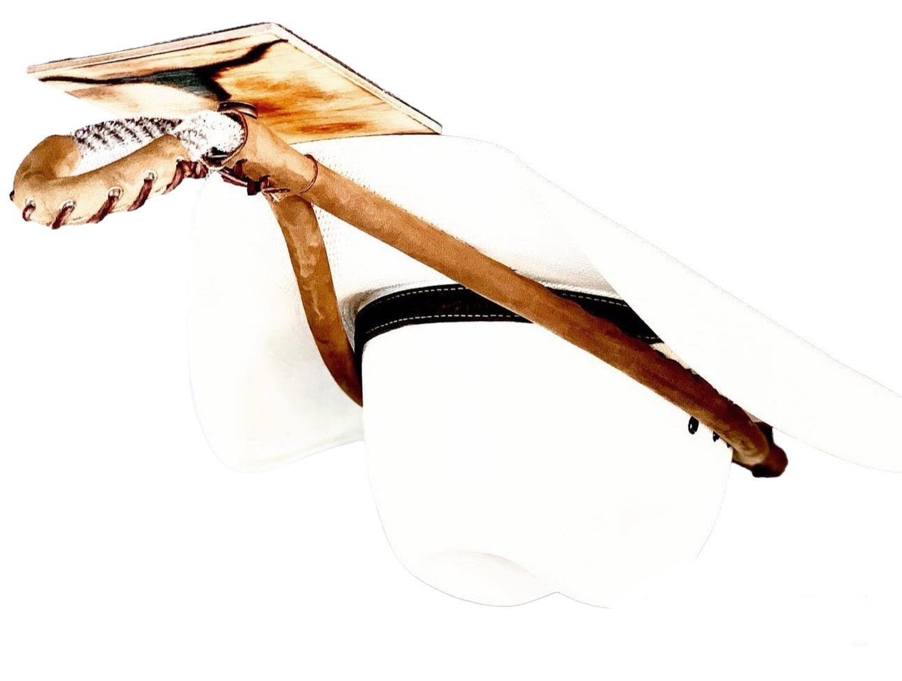JM Trail Rider Cowboy Hat Rack - JM Ranch Snap Racks