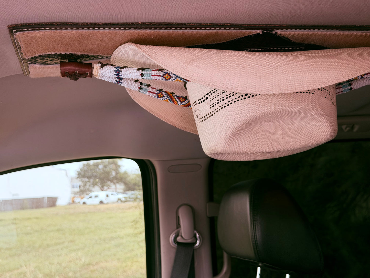 Jesse Marroquin’s Americana Gun Holster Cowboy Hat Rack