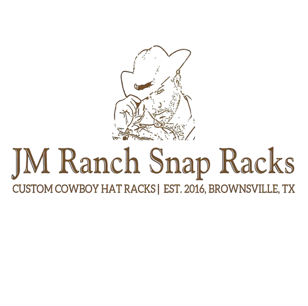 The Jesse Marroquin Cowboy Hat Rack – JM Ranch Snap Racks
