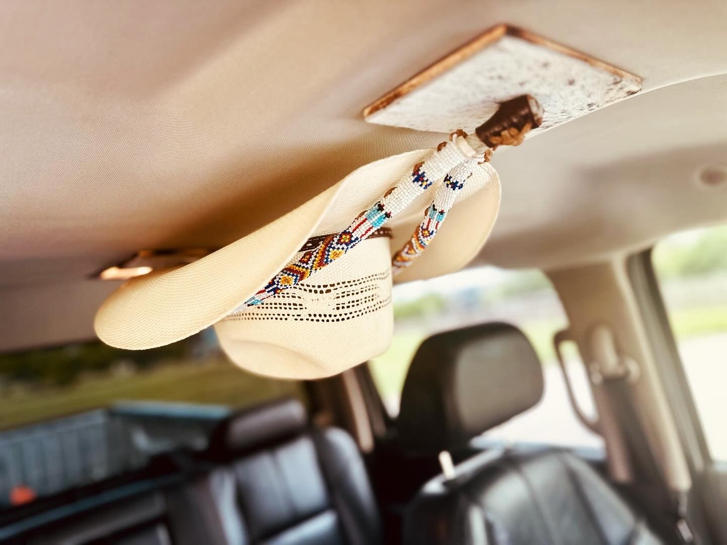 Jesse Marroquin’s White Horse Native American Cowboy Hat Rack Edition ...