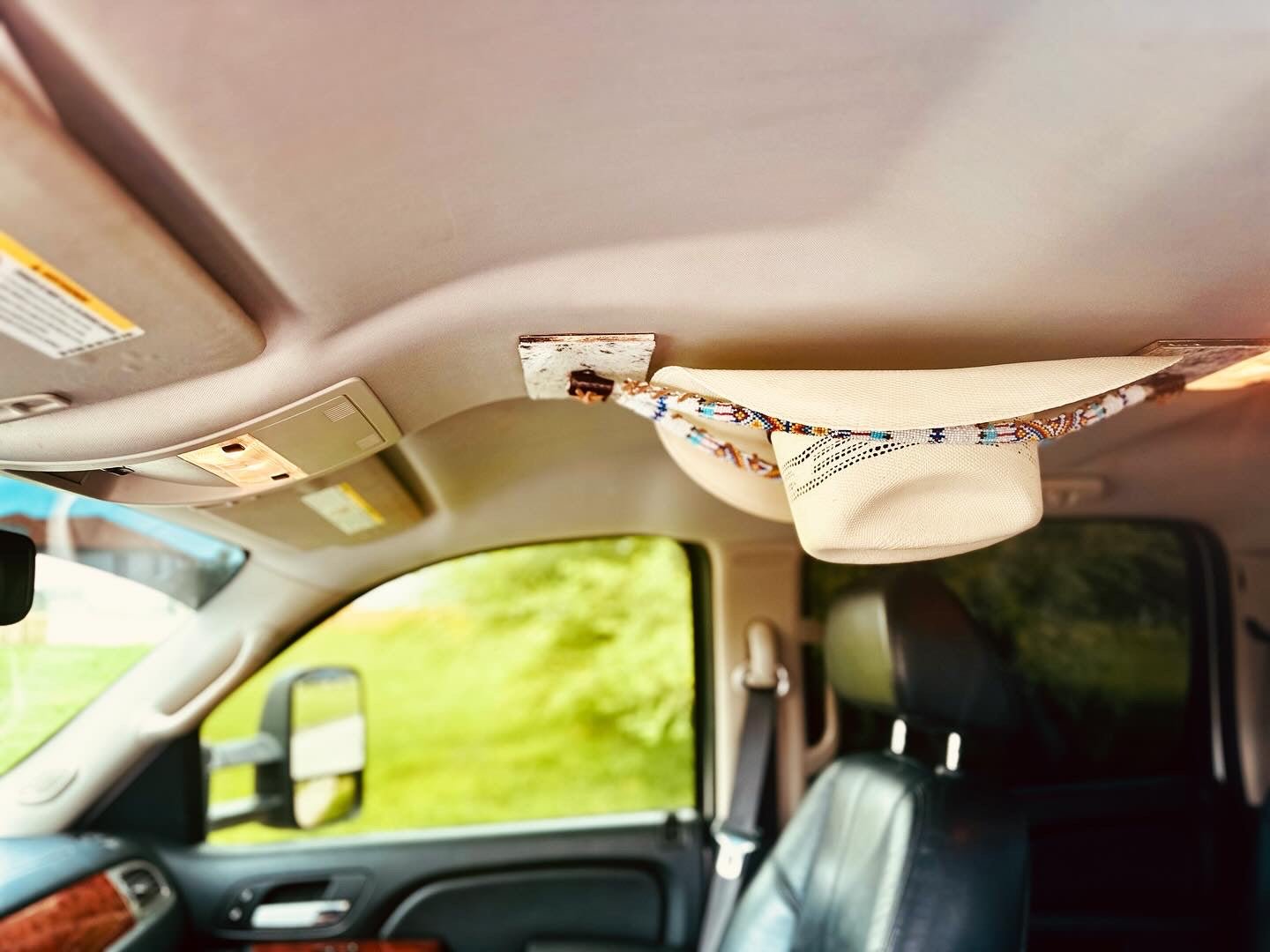 Jesse Marroquin’s White Horse Native American Cowboy Hat Rack Edition ...