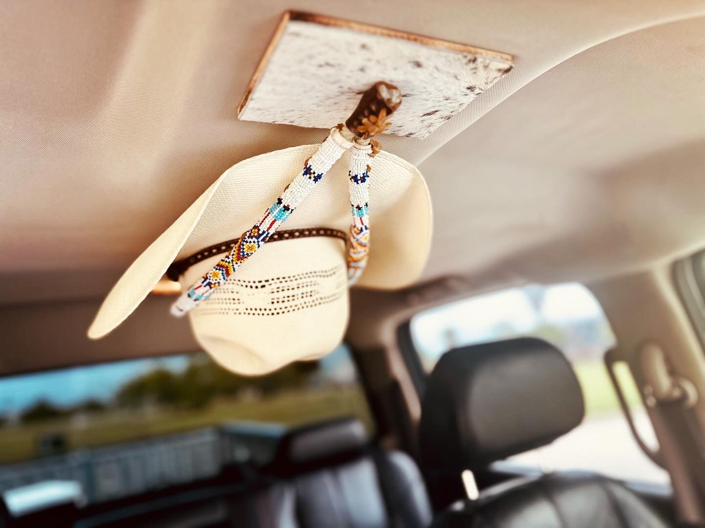 Hat Racks Bus Jesse Marroquin’s White Horse Native American Cowboy Hat Rack Edition ...