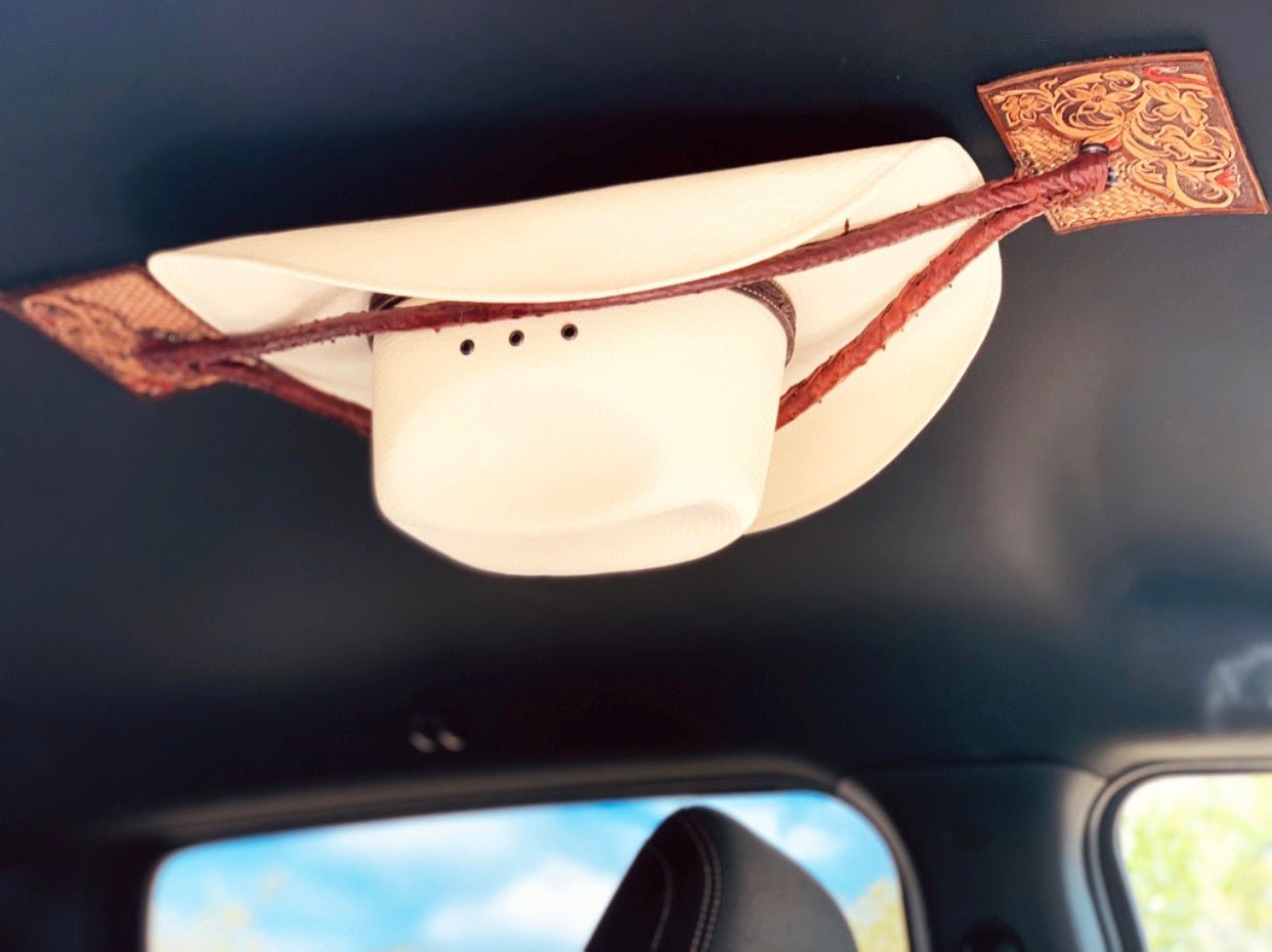 JM Brush Roper Ostrich Edition Cowboy Hat Rack – JM Ranch Snap Racks