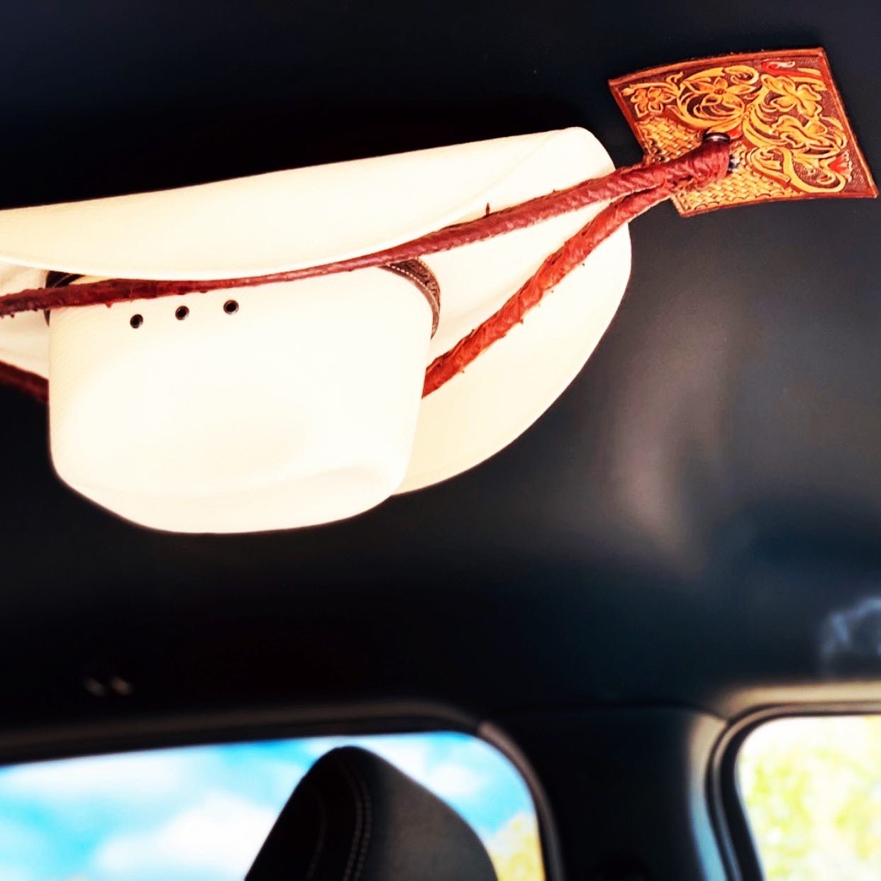 JM Brush Roper Ostrich Edition Cowboy Hat Rack – JM Ranch Snap Racks