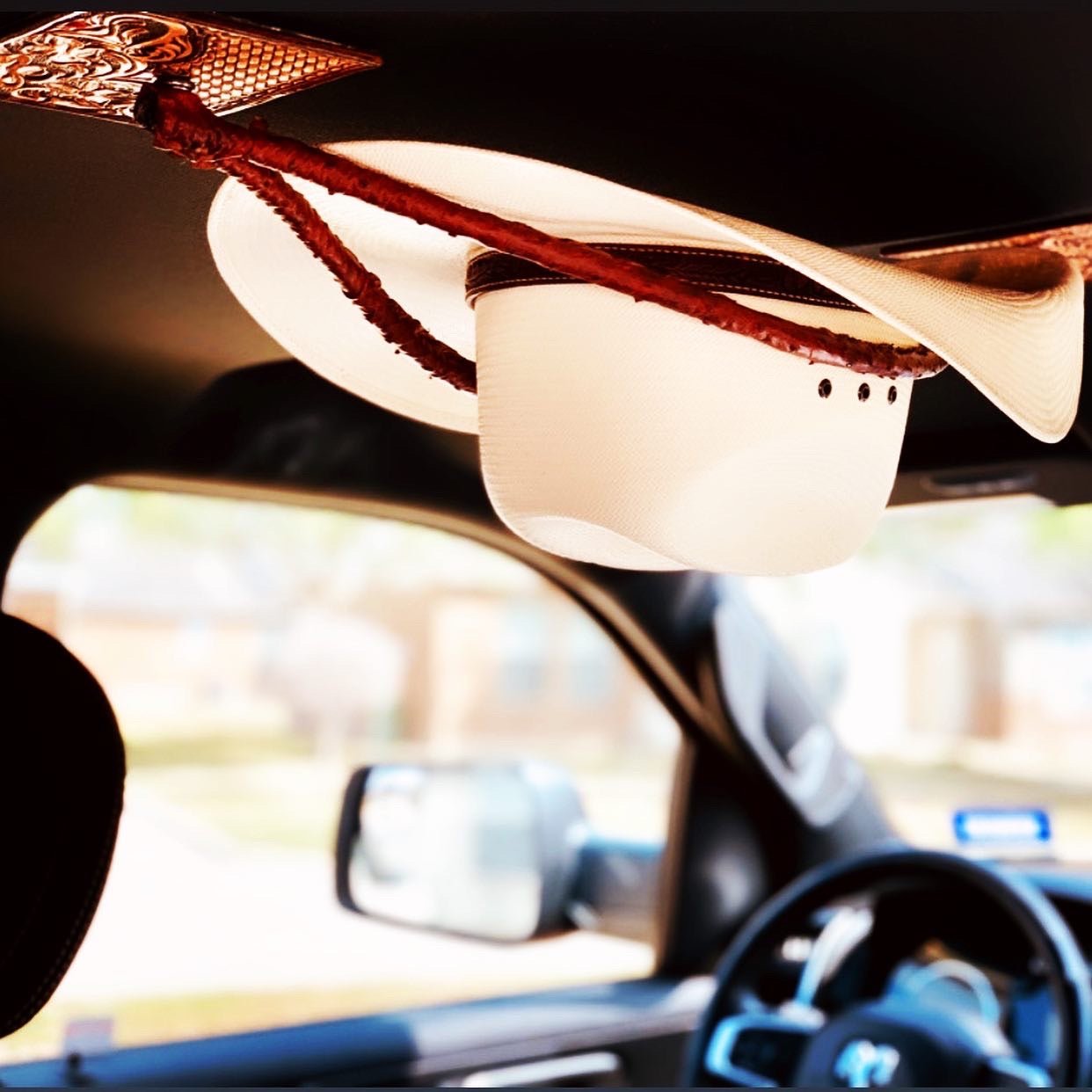 JM Brush Roper Ostrich Edition Cowboy Hat Rack – JM Ranch Snap Racks