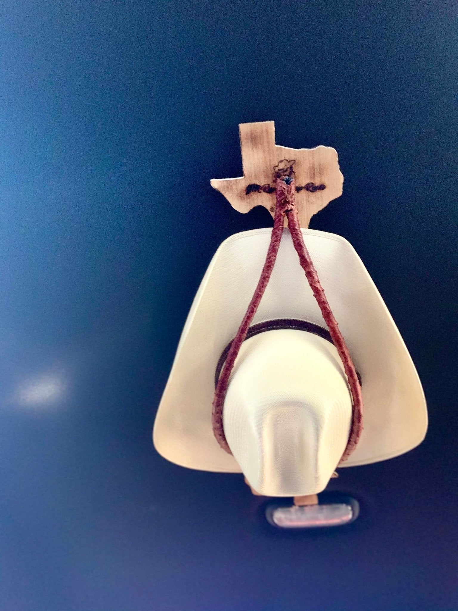 JM Brush Roper Ostrich Edition Cowboy Hat Rack - JM Ranch Snap Racks ...