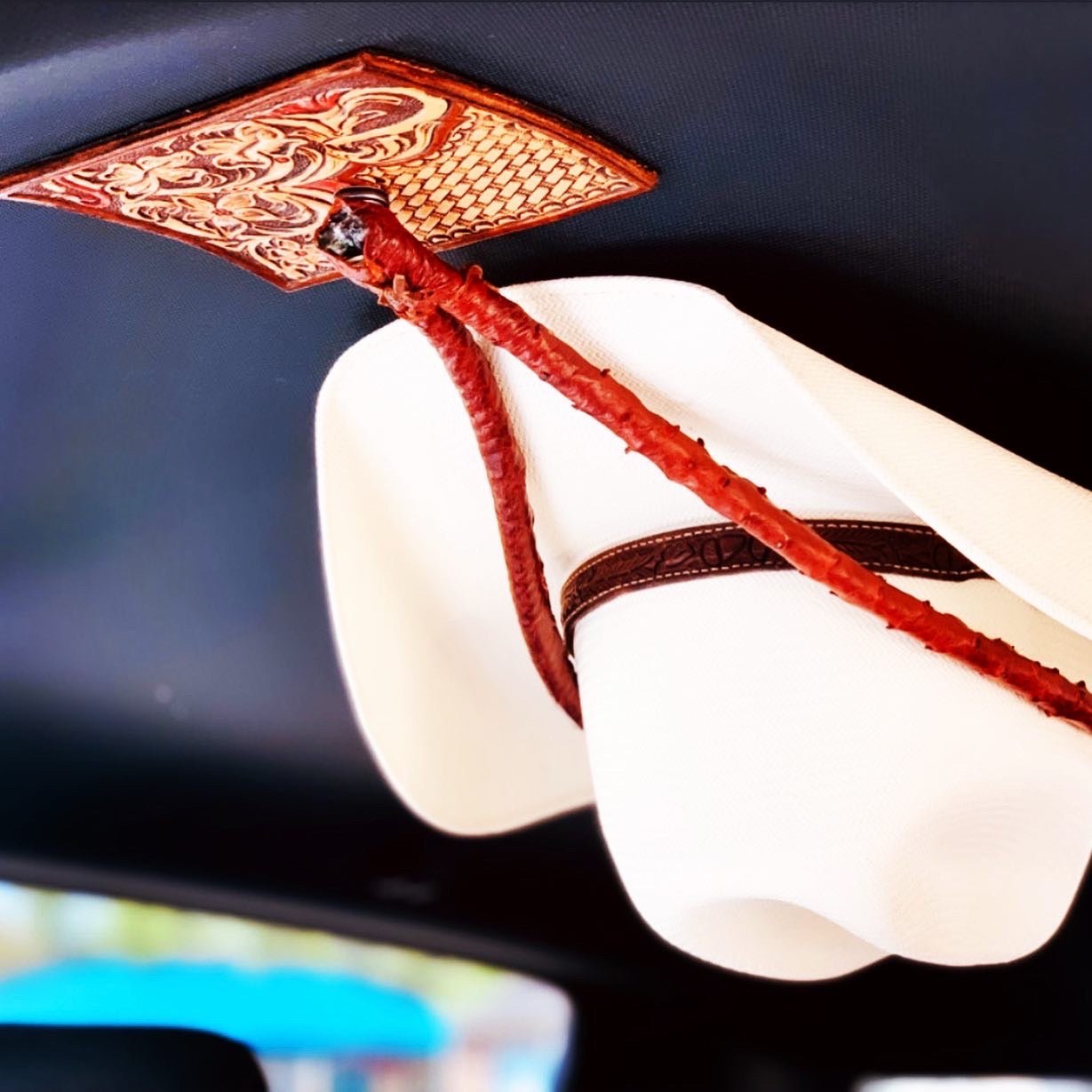 JM Brush Roper Ostrich Edition Cowboy Hat Rack – JM Ranch Snap Racks