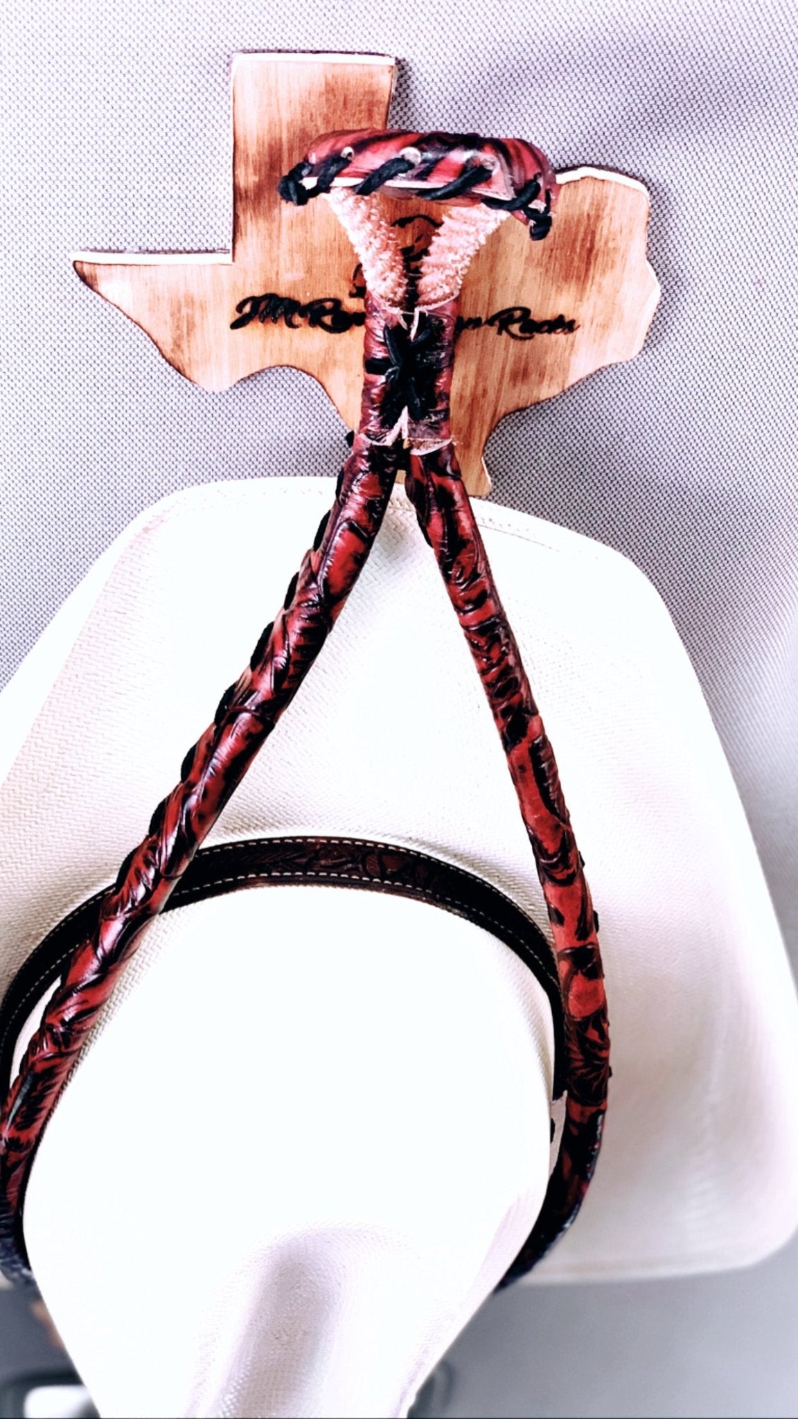 JM El Dorado Edition Cowboy Hat Rack - JM Ranch Snap Racks - JM El ...