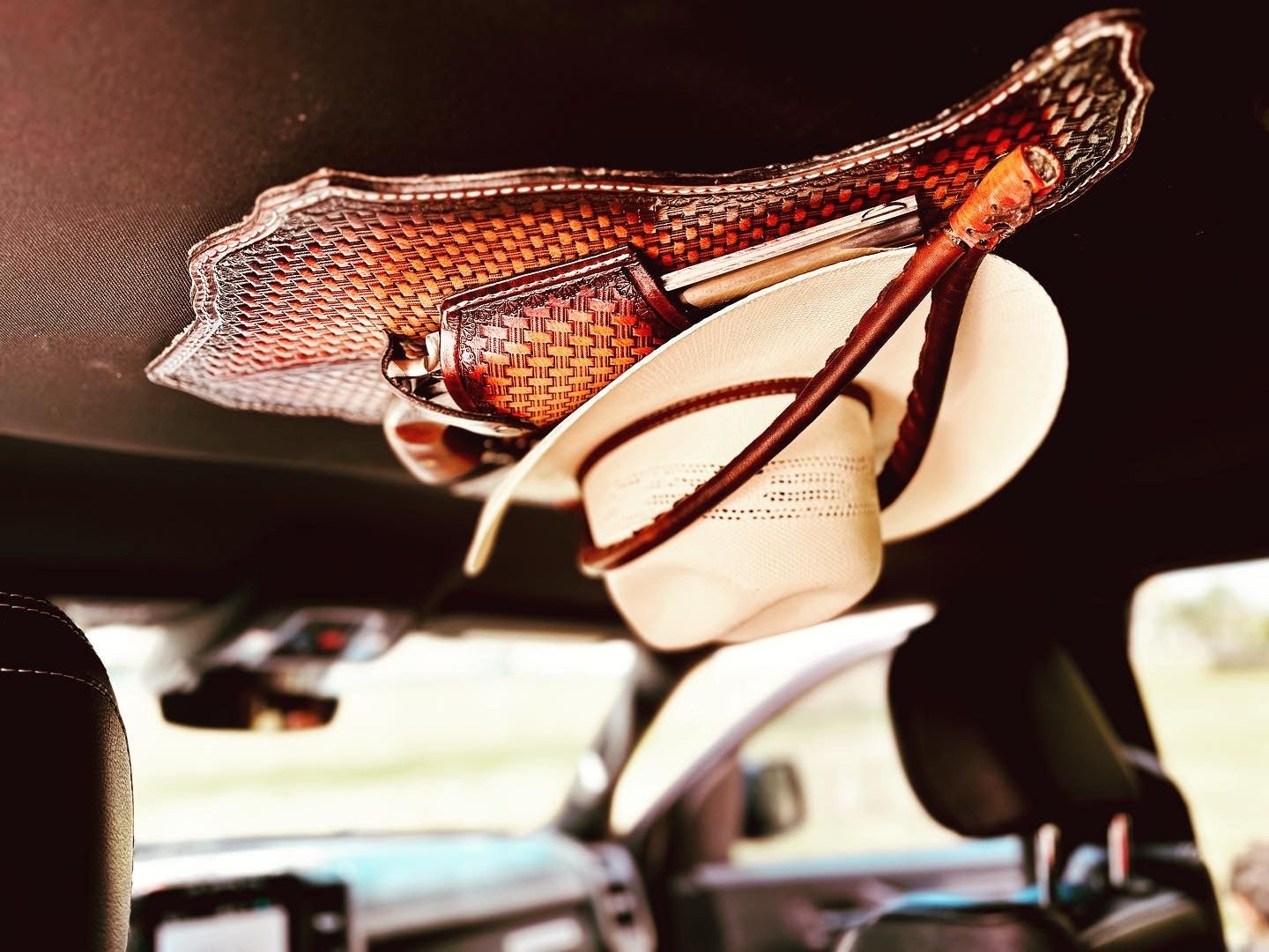 JM Great States Of America Gun Holster Cowboy Hat Rack - JM Ranch Snap ...