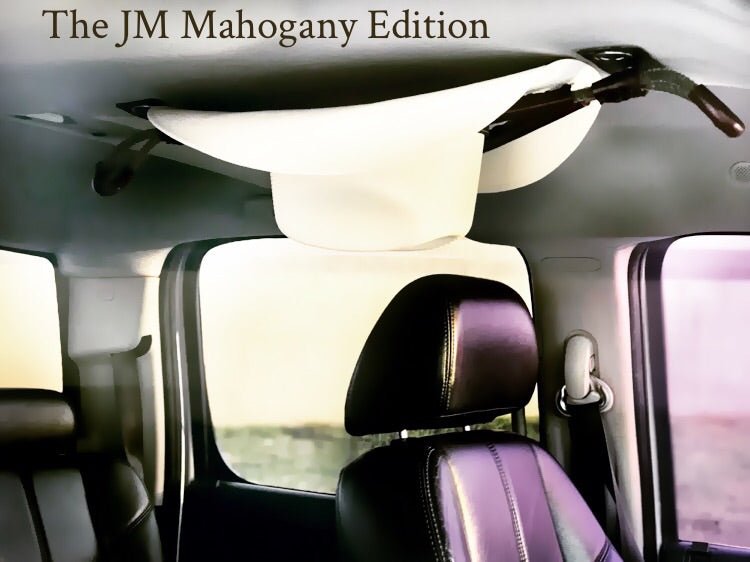 JM Mahogany Edition Cowboy Hat Rack - JM Ranch Snap Racks