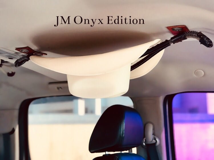 JM Onyx Edition Cowboy Hat Rack - JM Ranch Snap Racks