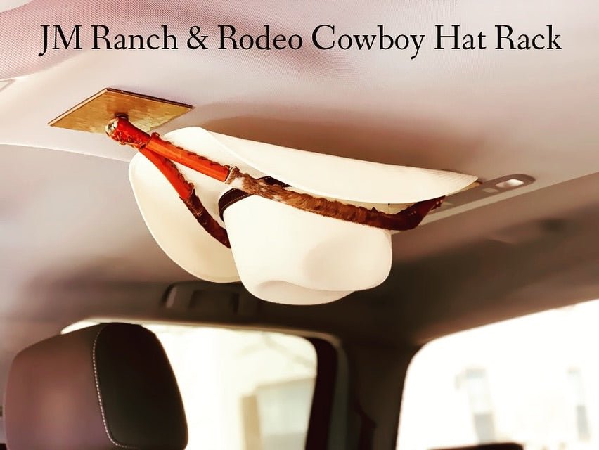 JM Ranch & Rodeo Edition Cowboy Hat Rack - JM Ranch Snap Racks